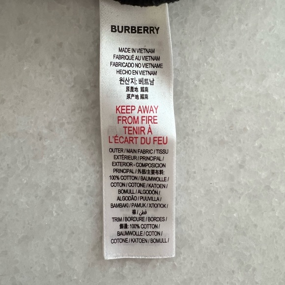 Authentic Burberry boy infant long sleeve top - Picture 3 of 3